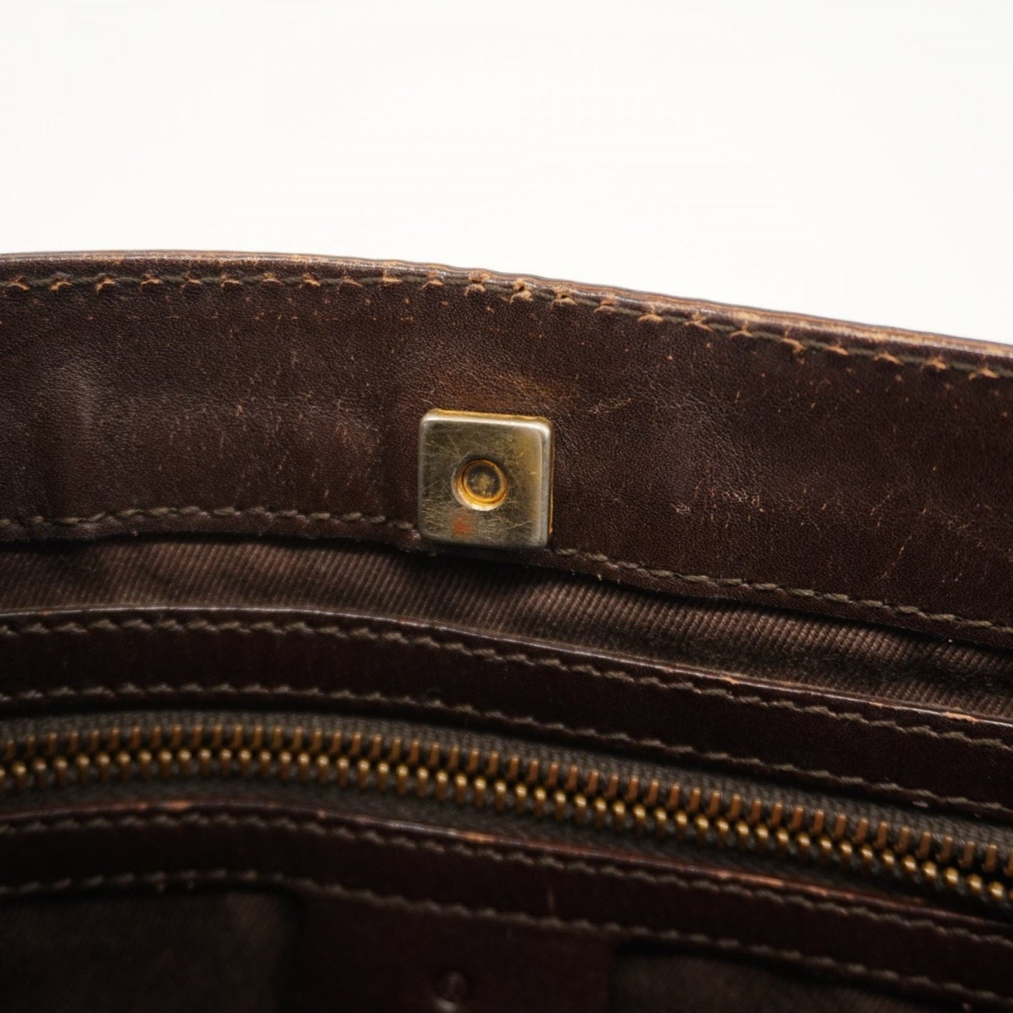 Gucci Gg Canvas Shoulder Bag 109106 Brown