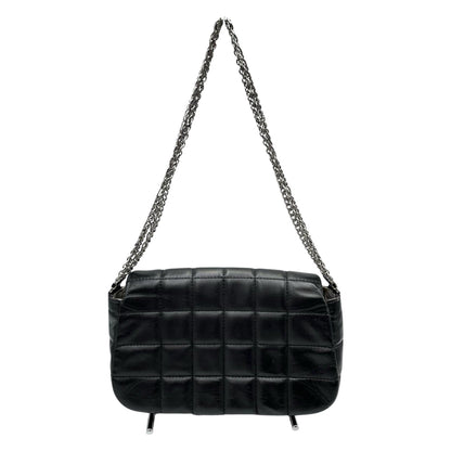 Chanel Chocobar Handbag In Black Lambskin
