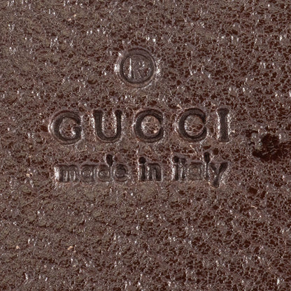 Gucci Gg Canvas Shoulder Bag In Brown