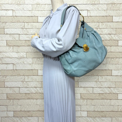 Louis Vuitton Solar Pm Mahina Shoulder Bag Monogram M93444 Blue