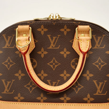 Louis Vuitton Monogram Alma Bb Handbag M46990 Brown 2-Way Bag