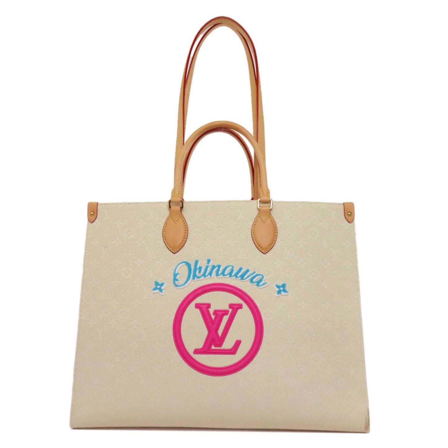 Louis Vuitton M20644 On The Go Gm Okinawa Limited Edition Canvas Tote Bag