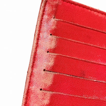Chanel Boy Red Long Wallet