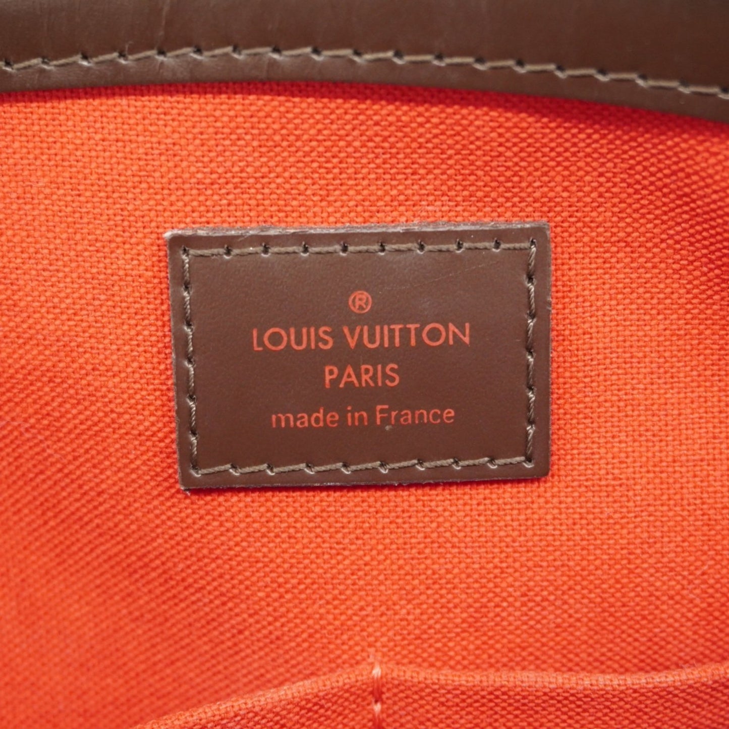 Louis Vuitton Damier Verona Mm Ebene Handbag N41118