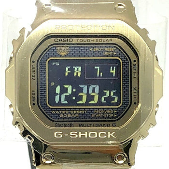 G-Shock Casio Watch Gmw-B5000Gd-9 Full Metal Gold Radio Solar Bluetooth Mobile Link Led Backlight