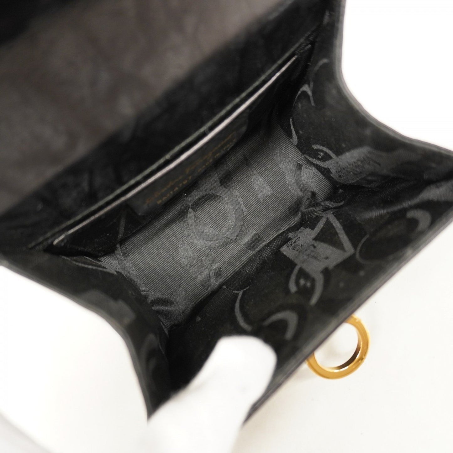 Salvatore Ferragamo Gancini Leather Shoulder Bag