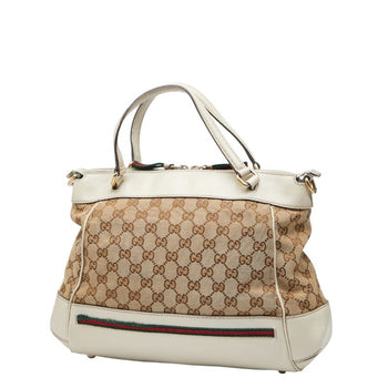 Gucci Gg Canvas Mayfair Tote/Shoulder Bag