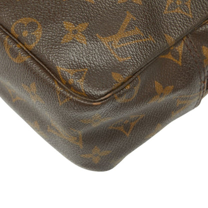 Louis Vuitton Monogram True Toilet 28 Second Bag/Clutch Bag M47522 Brown Leather