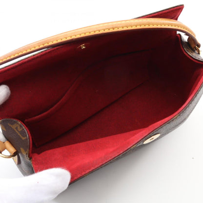 Louis Vuitton Louis Vuitton Recital Handbag Coated Canvas Leather Monogram
