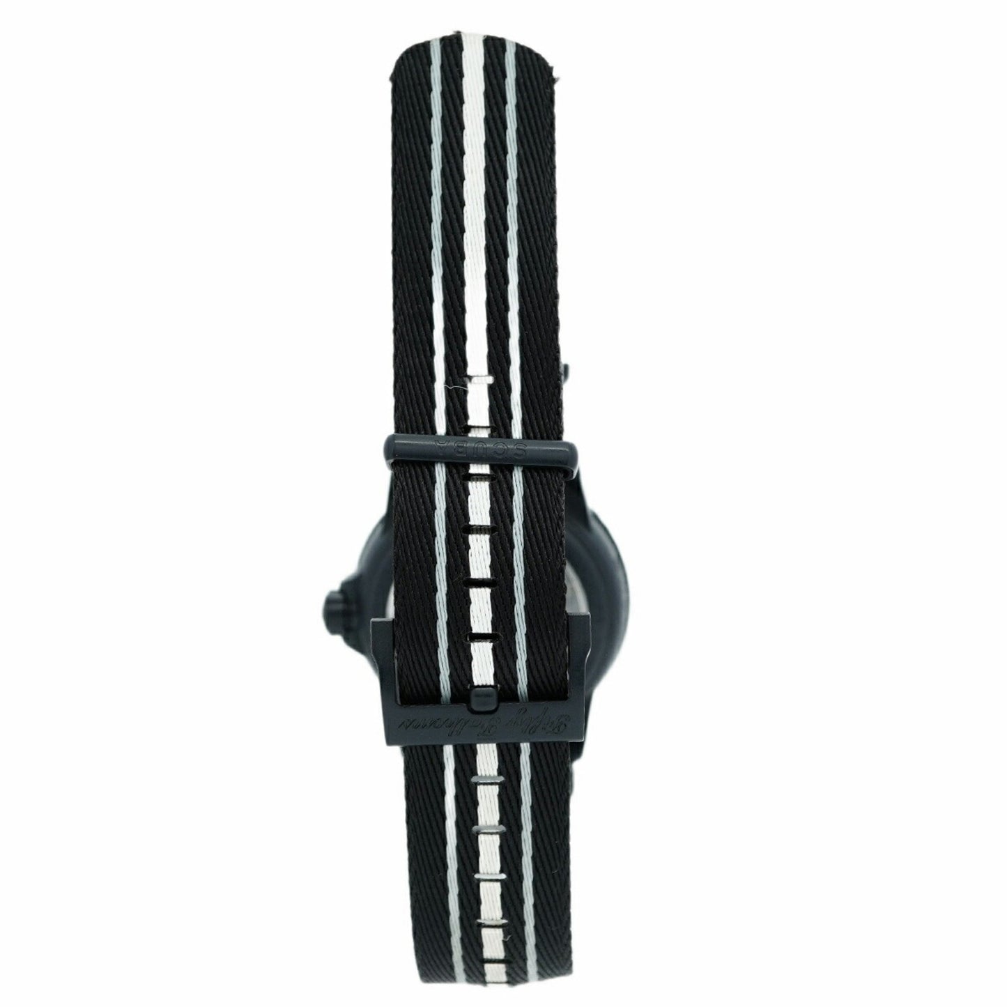 Swatch X Blancpain Fifty Fathoms Ocean Of Storms S035B400 Black Dial