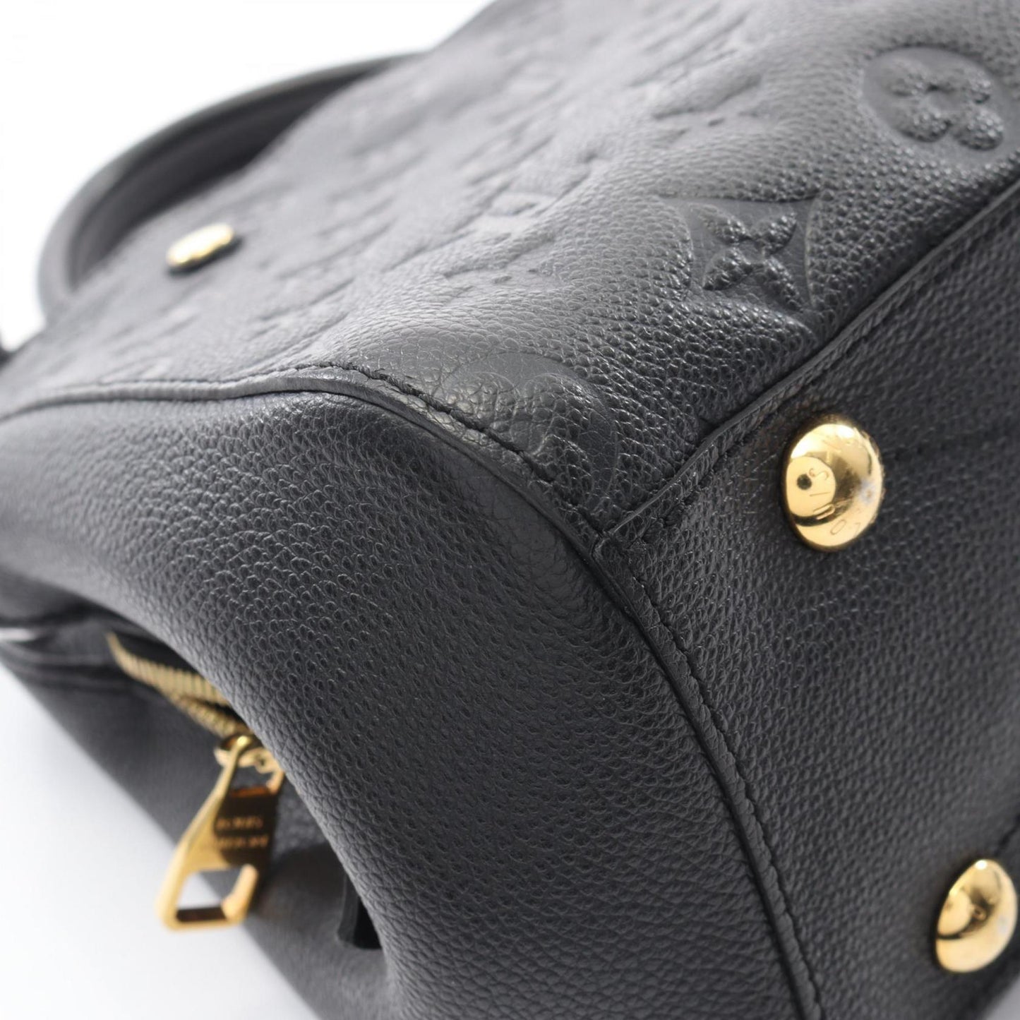 Louis Vuitton Montaigne Bb Handbag In Monogram Empreinte Leather