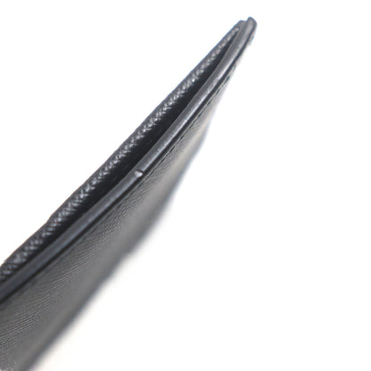 Prada 2Mo004 Saffiano Leather Two-Tone Compact Wallet With Logo Hardware