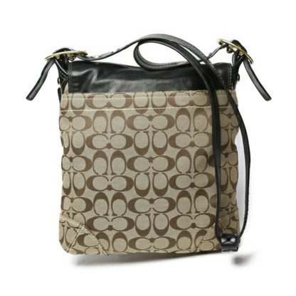 Coach Crossbody Signature 11436 Coach Black X Beige Shoulder Bag