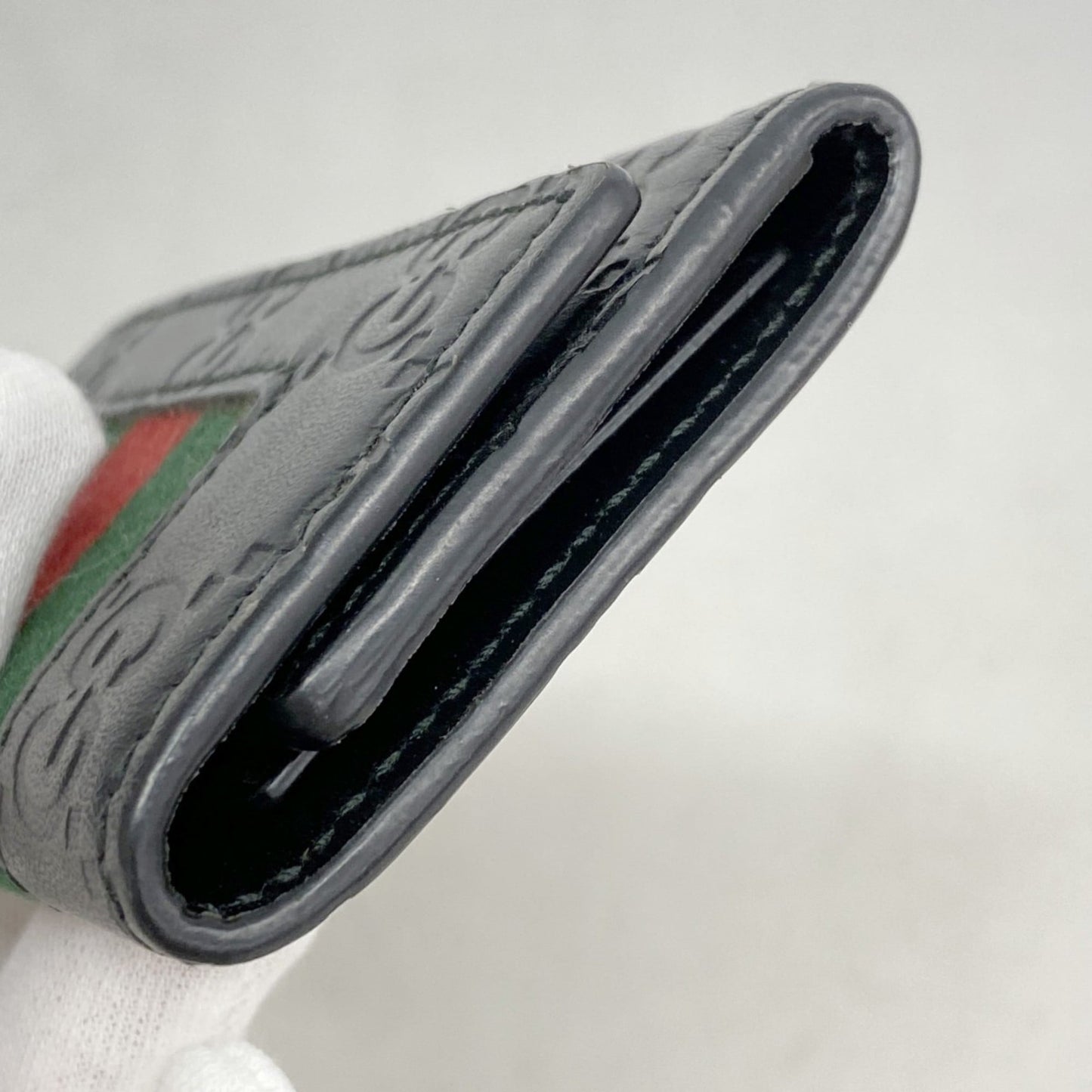 Leather Gucci Keycase