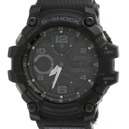 Casio G-Shock Mudmaster Radio Wave Control Solar Steel Watch Gwg-100-1Ajf