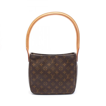 Louis Vuitton Louis Vuitton Looping Mm Shoulder Bag Coated Canvas Leather Monogram