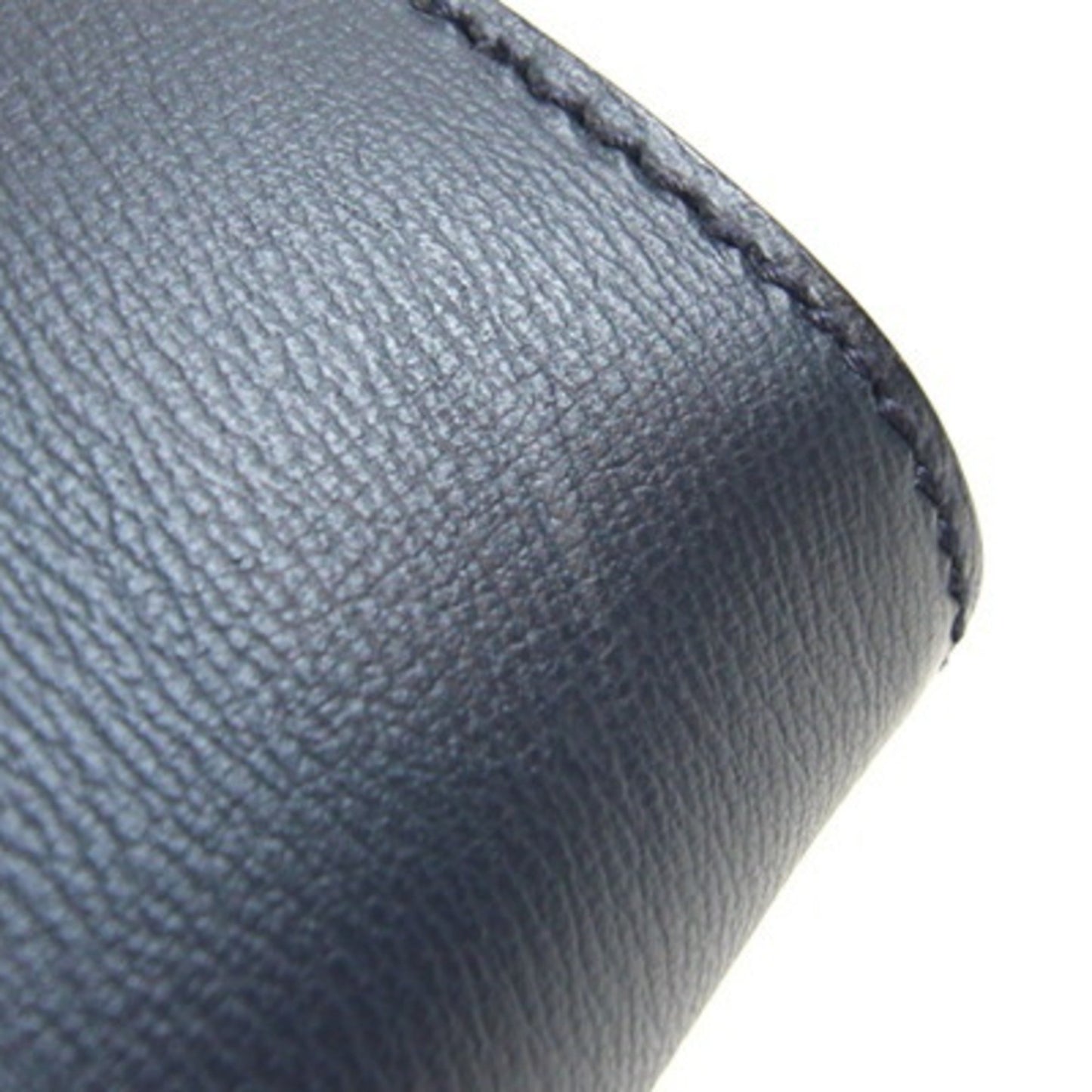 Salvatore Ferragamo 21 1537 Navy Leather Crossbody Shoulder Bag