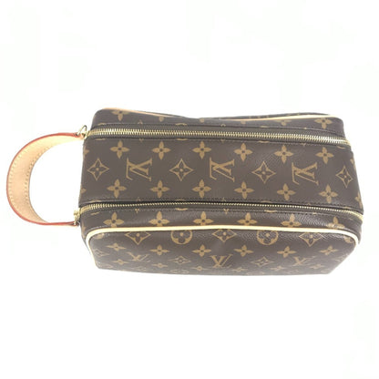 Louis Vuitton M44494 Monogram Dopp Kit Clutch Bag/Pouch/Second Bag In Canvas