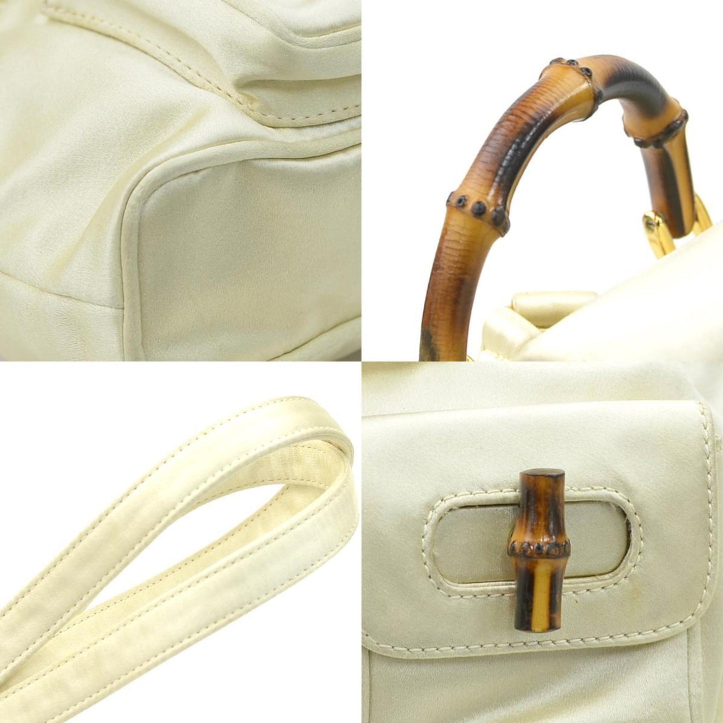 Gucci Bamboo Satin Backpack