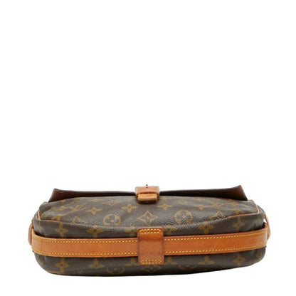 Louis Vuitton Monogram Jeune Fille Mm Crossbody Shoulder Bag M51226 Brown Leather