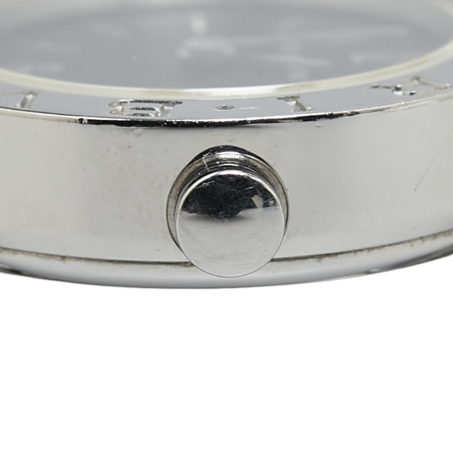 Bvlgari Watch Bb23Ss Quartz Black Dial Stainless Steel