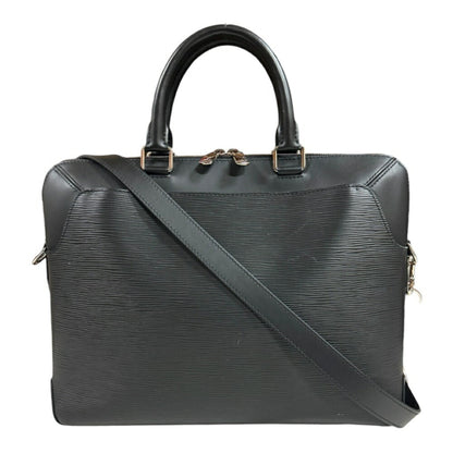 Louis Vuitton Oliver Epi Shoulder Bag Leather M51690 Black