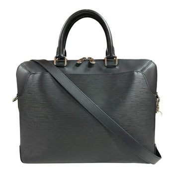 Louis Vuitton Oliver Epi Shoulder Bag Leather M51690 Black