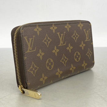 Louis Vuitton Monogram Zippy Wallet M60017 Brown