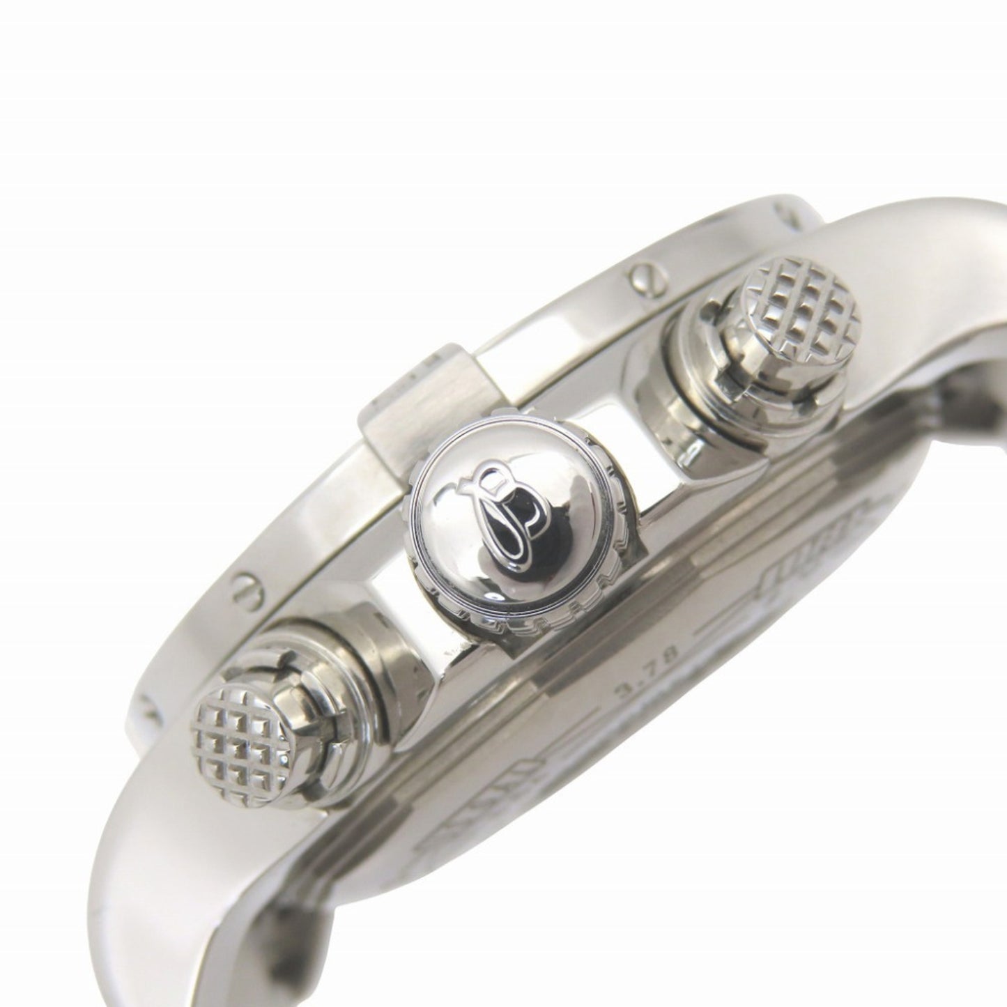 Like New Breitling Avenger Ii Chronograph A13381 Automatic Watch In Stainless Steel Tungsten Gray