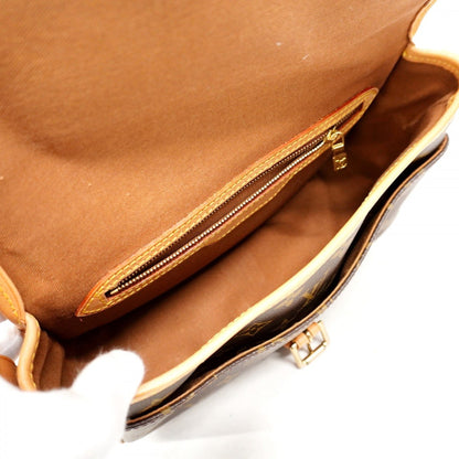Louis Vuitton Monogram Sologne Shoulder Bag M42250 Brown