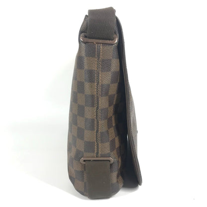Louis Vuitton N51211 Damier Brooklyn Mm Crossbody Flap Messenger Bag/Shoulder Bag In Canvas