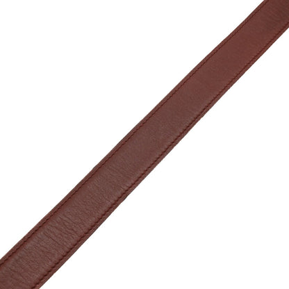 Cartier Belt Santos Bordeaux Red