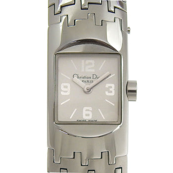 Dior Diophyllic Watch D96-100 Stainless Steel Quartz Analog Display White Dial
