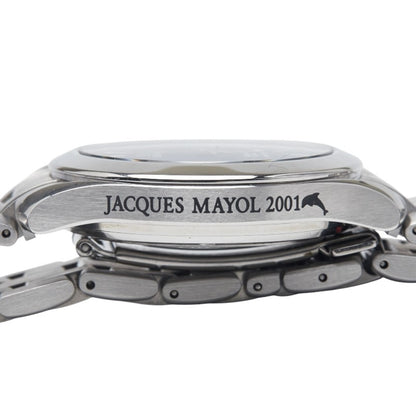 Omega Seamaster 120 Jacques Mayol 2001 Watch 2507.80 Automatic Navy Dial Stainless Steel