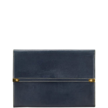 Loewe Clutch Bag/Second Bag In Black Leather
