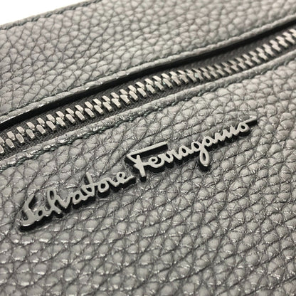 Salvatore Ferragamo Logo Cluch Bag Bag Clutch Bag Black