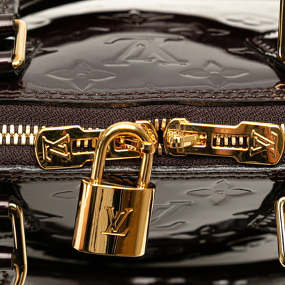 Louis Vuitton Monogram Vernis Alma Bb Handbag/Shoulder Bag