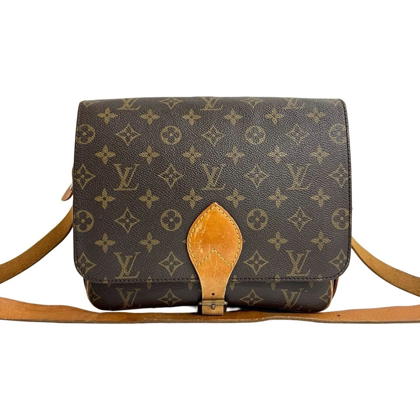 Louis Vuitton Culteciel Gm Monogram Leather Shoulder Bag