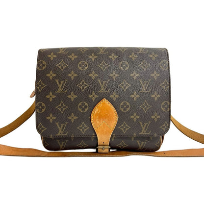 Louis Vuitton Culteciel Gm Monogram Leather Shoulder Bag