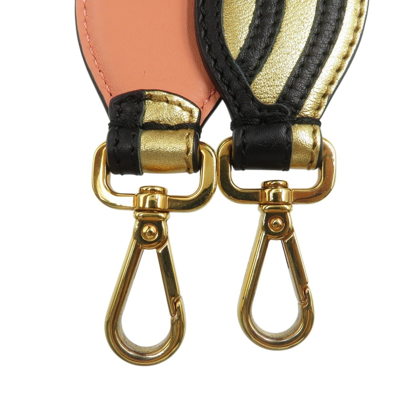 Like New Fendi Strap You Leather Gold