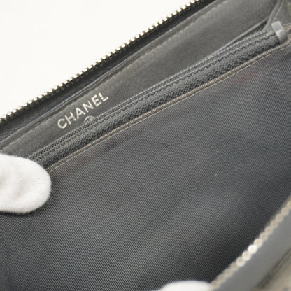 Chanel Matelasse Patent Leather Long Wallet