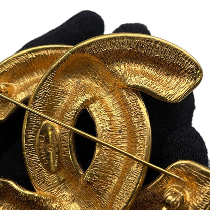 Chanel Brooch Coco Mark Matelasse