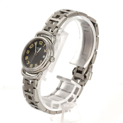 Herms Pullman Pu2.210 Stainless Steel Quartz Watch