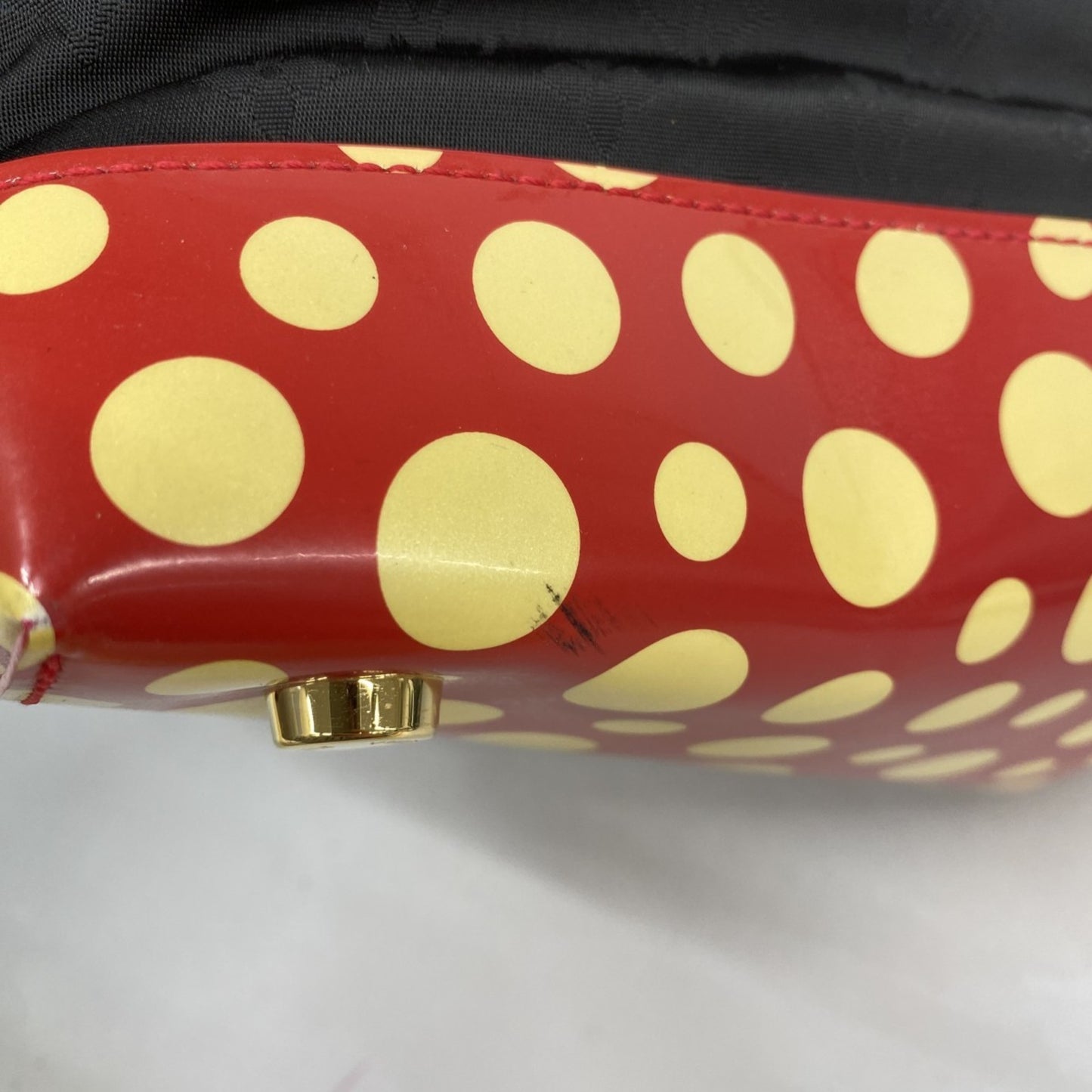 Louis Vuitton Nylon Dot Infinity Handbag