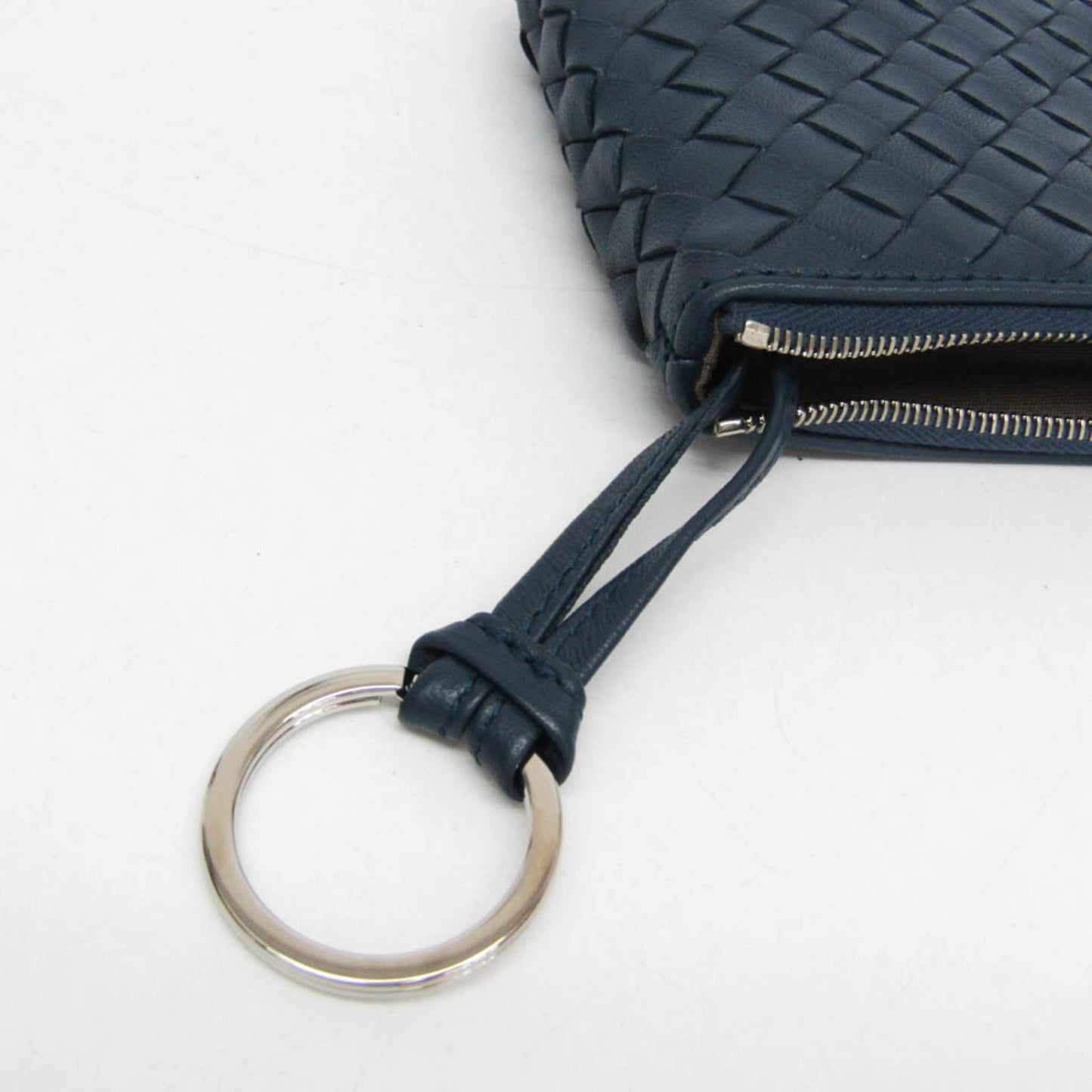 Bottega Veneta Intrecciato Multipurpose Mini Pouch With Key Ring Women