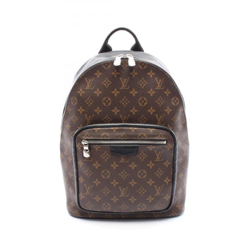 Louis Vuitton Josh Nv Monogram Macassar Backpack Coated Canvas Leather