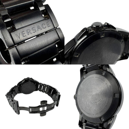 Versace Versace Watch Character Stainless Steel Black
