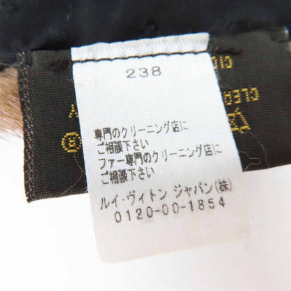 Louis Vuitton M78744 Monogram Echarpe Vison Mink And Silk-Lined Scarf