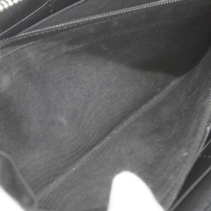 Gucci Long Wallet Guccissima 473928 Leather Black