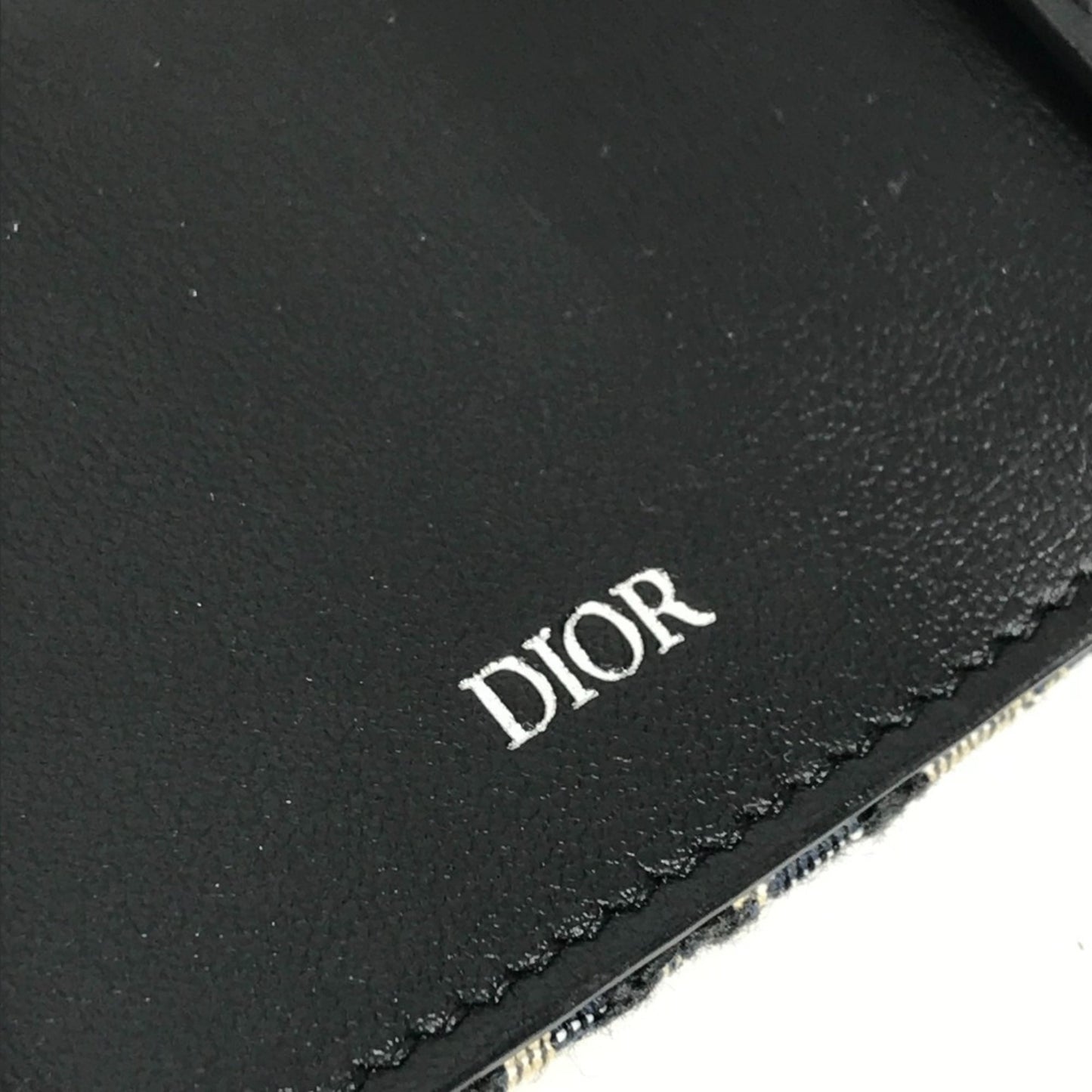 Christian Dior Dior Logo Oblique 6-Ring Key Case